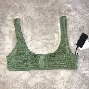 Kendall + Kylie Smocked Bikini Set